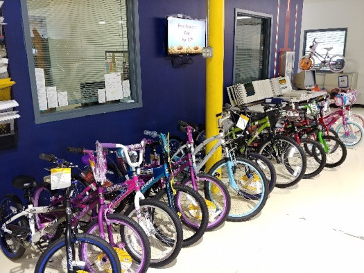 Kids bikes donated to elementary school