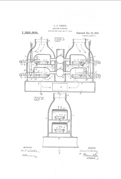 Patent from Alice Parker