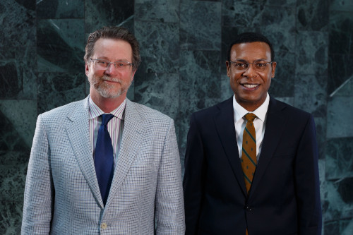Dr. Kenneth Alexander and Dr. Joel English