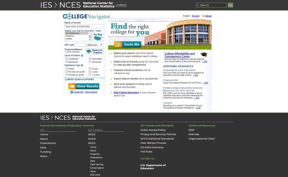 NCES Website